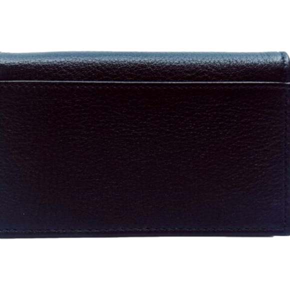 Prada Mens Saffiano Flap Card Holder Wallet - Picture 2 of 6